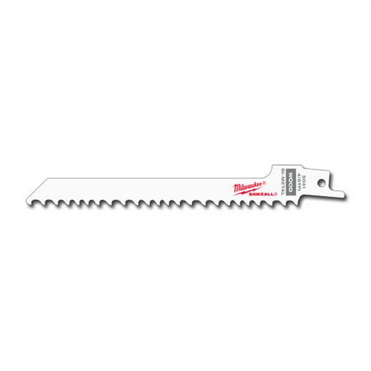 Milwaukee Tool 6"" 4/6 TPI SAWZALL Blades (5 Pk)
