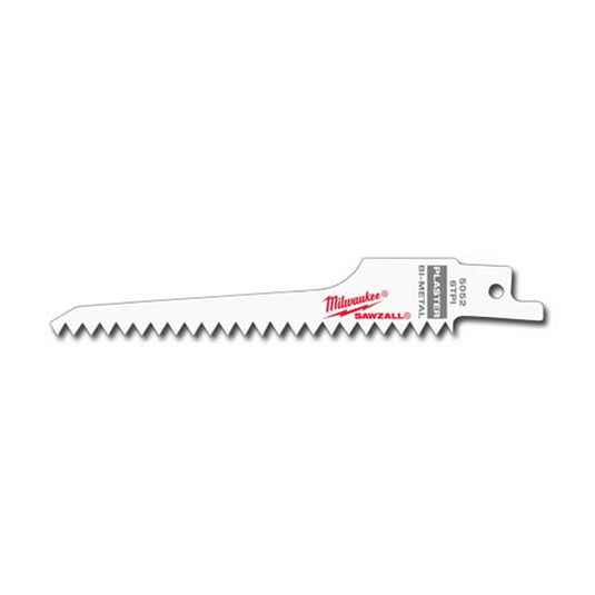 Milwaukee Tool SAWZALL  5"" 6 TPI Plaster Blades - 5 PK
