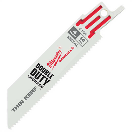 Milwaukee Tool 4"" 14 TPI   SAWZALL Blades (5 Pk)