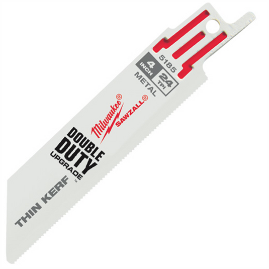 Milwaukee Tool 4"" 24 TPI   SAWZALL Blades (5 Pk)