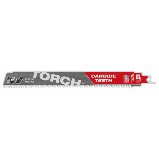 Milwaukee Tool SAWZALL TORCH 7 TPI 9"" Carbide Blades - 1PK