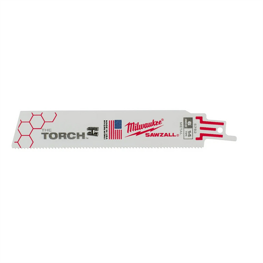 Milwaukee Tool 6"" 14 TPI The Torch SAWZALL Blades (5 Pk)
