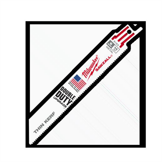 Milwaukee Tool 6"" 14 TPI   SAWZALL Blades (Bulk - 25 Pk)