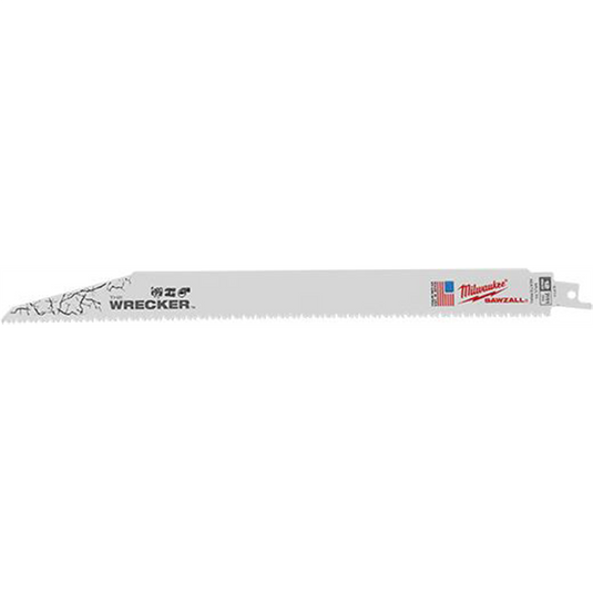 Milwaukee Tool The WRECKER Multi-Material SAWZALL Blade 12"" 7/11TPI 25pk