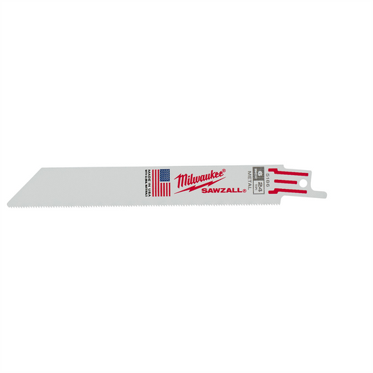 Milwaukee Tool 6"" 24 TPI   SAWZALL Blades (Bulk - 25 Pk)