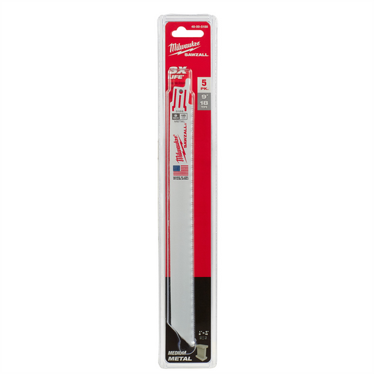 Milwaukee Tool 9"" 18 TPI   SAWZALL Blades (Bulk - 25 Pk)