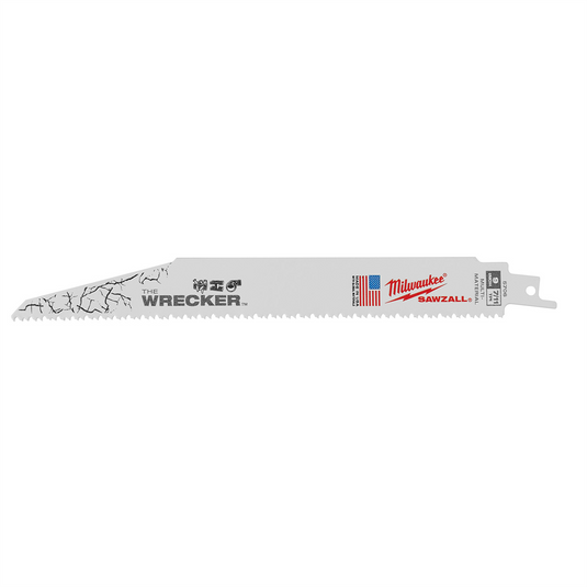 Milwaukee Tool The WRECKER Multi-Material SAWZALL Blade 9"" 7/11TPI BULK 25