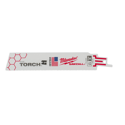 Milwaukee Tool 6"" 14 TPI The Torch SAWZALL Blades (10 Pk Bulk)