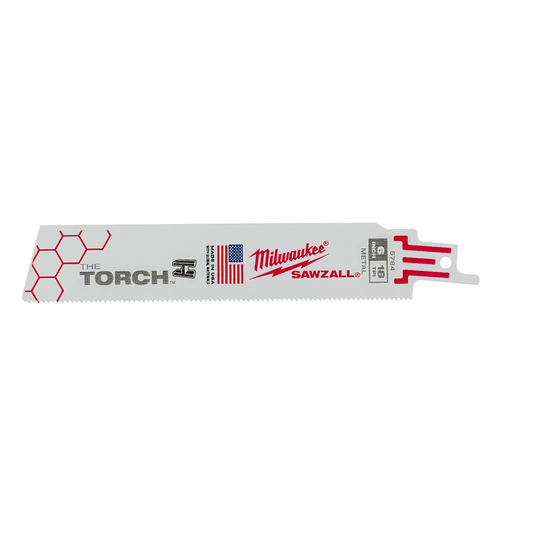 Milwaukee Tool 6"" 18 TPI The Torch SAWZALL Blades (10 Pk Bulk)