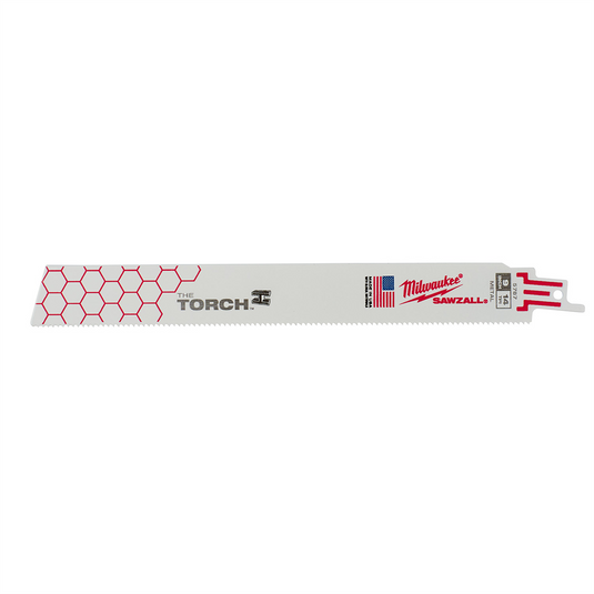 Milwaukee Tool 9"" 14 TPI The Torch SAWZALL Blades (10 Pk Bulk)