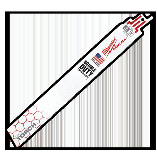Milwaukee Tool 9"" 18 TPI The Torch SAWZALL Blades (Bulk - 25 Pk)