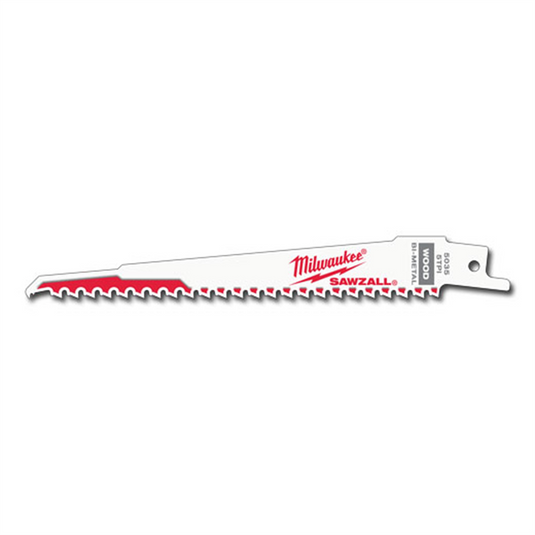 Milwaukee Tool 6"" 5 TPI Sawzall  Blades (50 Pk)