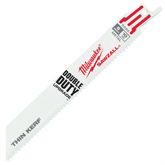 Milwaukee Tool 6"" 10 TPI  Ice Hardened SAWZALL Blades (50 Pk)