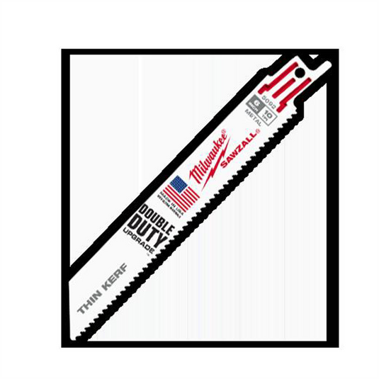 Milwaukee Tool 6"" 10 TPI   SAWZALL Blades (Bulk - 100 Pk)