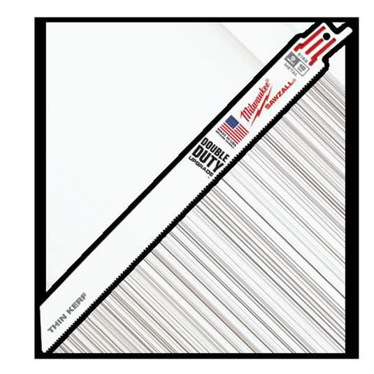 Milwaukee Tool 9"" 18 TPI   SAWZALL Blades (Bulk - 100 Pk)