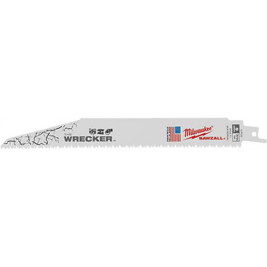 Milwaukee Tool The WRECKER Multi-Material SAWZALL Blade 9"" 7/11TPI BULK 100