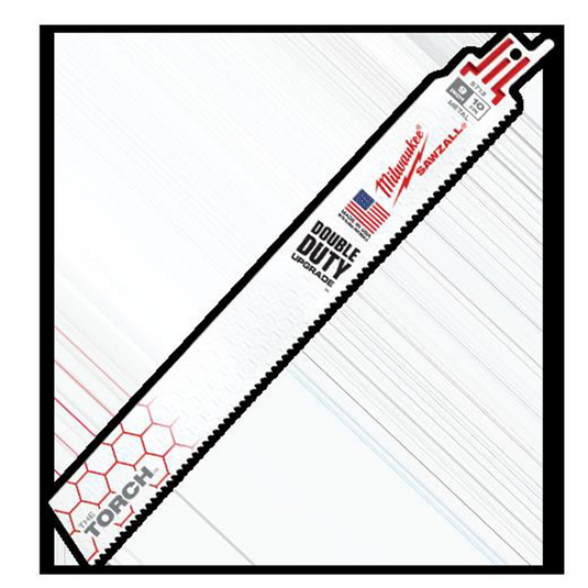 Milwaukee Tool 9"" 10 TPI  The Torch SAWZALL Blades (Bulk - 100 Pk)