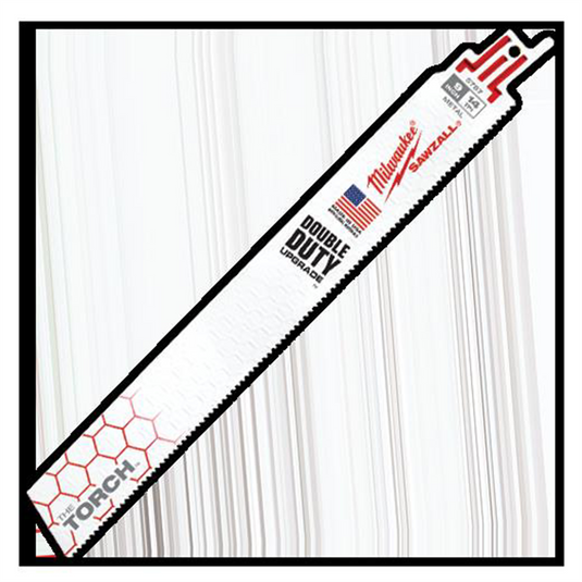 Milwaukee Tool 9"" 14 TPI  The Torch SAWZALL Blades (Bulk - 100 Pk)
