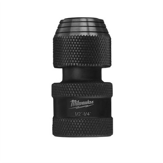 Milwaukee Tool SHOCKWAVE 1/2"" Square to 1/4"" Hex Adapter