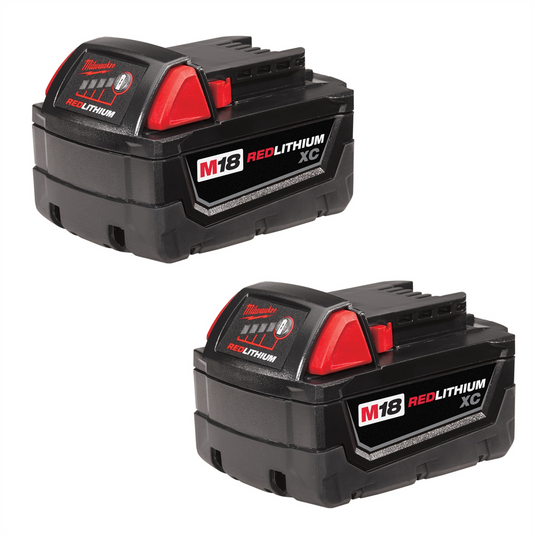 Milwaukee Tool 2-PK OF M18 REDLITH XC3.0 BATT; 3.0-AMP HOUR - 54 WATT/HR BATT