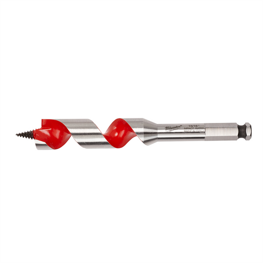 Milwaukee Tool 15/16"" x 6"" Ship Auger Bit