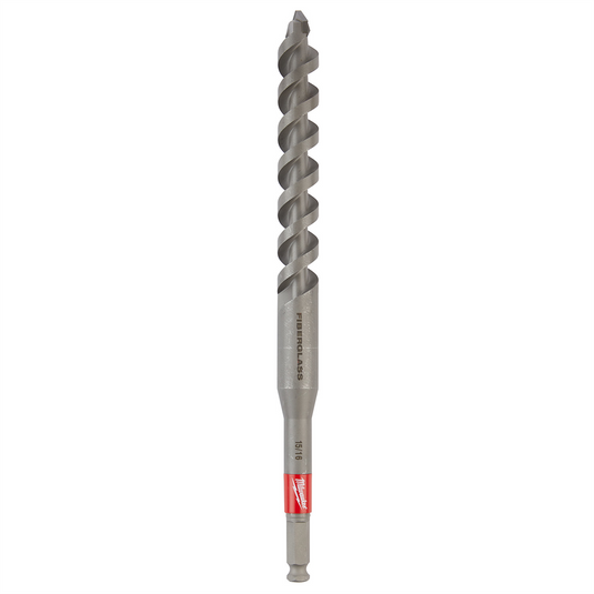 Milwaukee Tool 15/16""x12"" Shockwave  Impact Duty  Lineman's Fiberglass Drill Bit