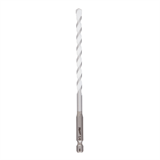 Milwaukee Tool 1/4"" x 4"" x 6"" SHOCKWAVE Impact Duty Carbide Multi-Material Drill Bit