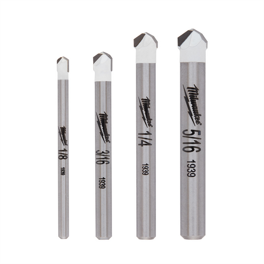 Milwaukee Tool 4pc. Tile and Natural Stone Bit Set