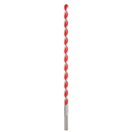 Milwaukee Tool 3/8"" x 10"" x 12"" SHOCKWAVE Impact Duty Carbide Hammer Drill Bit with POWER TIP
