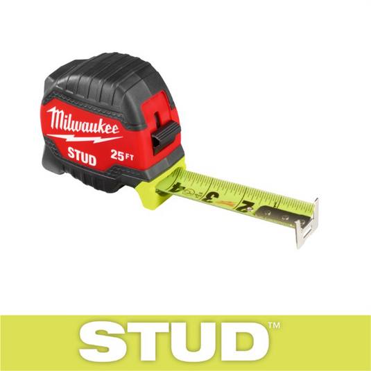 Milwaukee Tool 25ft STUD Tape Measure