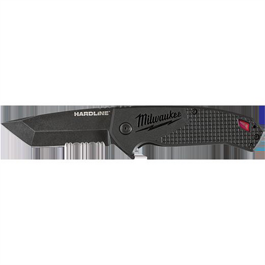 Milwaukee Tool 3&rdquo; HARDLINE Serrated Blade Pocket Knife
