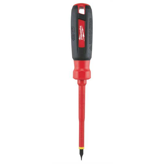 Milwaukee Tool 3/16"" Cabinet - 4"" 1000V Insulated Screwdriver