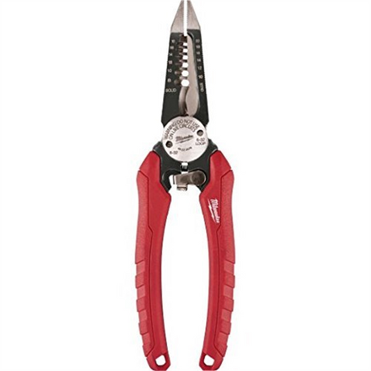 Milwaukee Tool 6-IN-1 COMBI WIRE PLIERS; WIRE STRIPPER