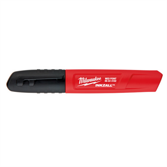 Milwaukee Tool 2PK INKZALL Black Medium Point Marker