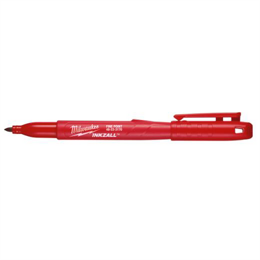 Milwaukee Tool INKZALL Red Fine Point Marker