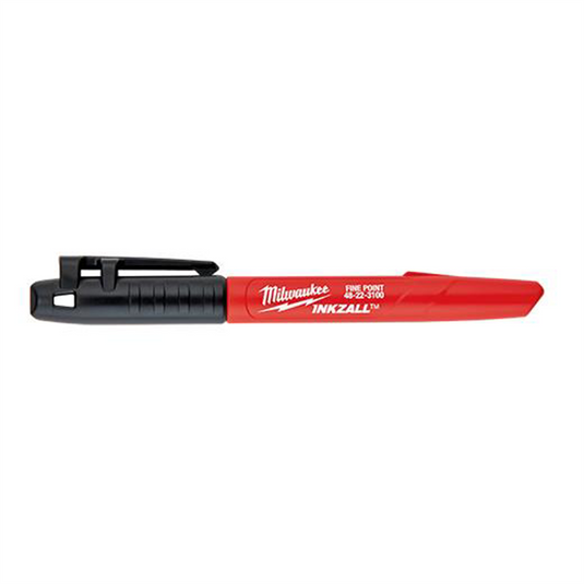 Milwaukee Tool INKZALL 12PC Fine Point Black Marker