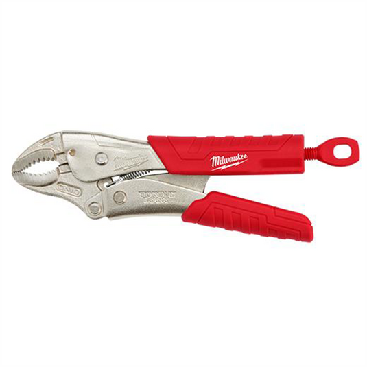 Milwaukee Tool 7"" Locking Pliers  Curved Jaw w/ Durable Grip