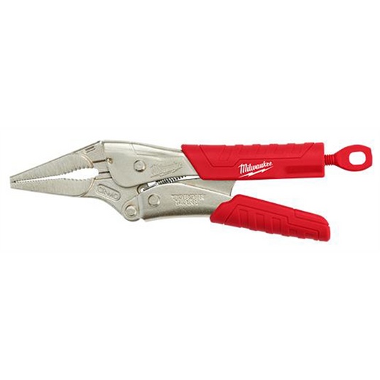 Milwaukee Tool 9"" Long Nose Locking Pliers w/ Durable Grip