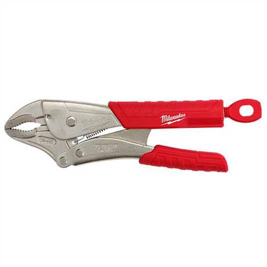Milwaukee Tool 10"" Locking Pliers  Curved Jaw w/ Durable Grip