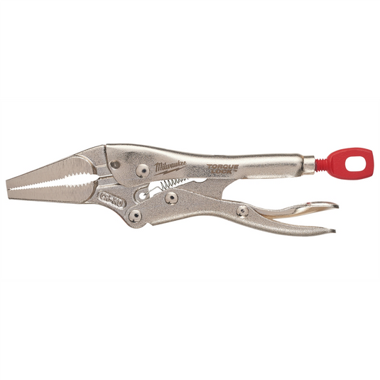 Milwaukee Tool 4"" LONG NOSE TORQUE LOCK CURVED JAW LOCKING PLIERS