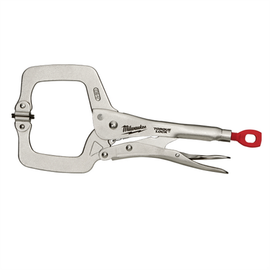 Milwaukee Tool 11"" Locking C-Clamp Swivel Jaws