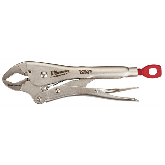 Milwaukee Tool 10"" TORQUE LOCK&trade; MAXBITE&trade; Curved Locking Pliers
