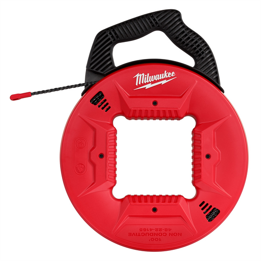 Milwaukee Tool 100� Polyester Fish Tape with Nonconductive Tip