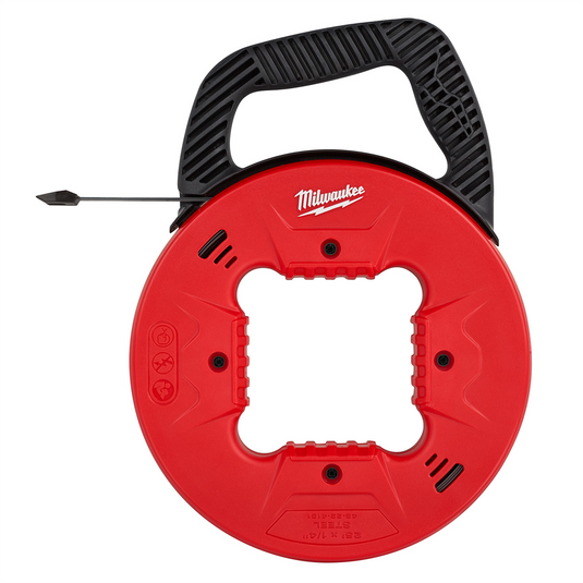 Milwaukee Tool 25� 1/4"" Steel Fish Tape w/ Low Profile Tip