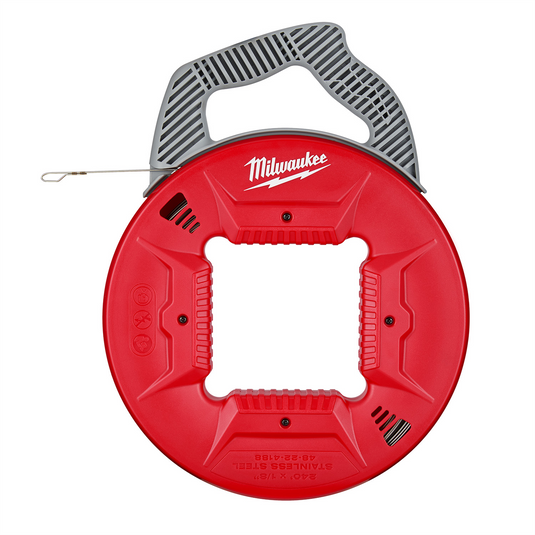 Milwaukee Tool 120' 1/8"" Stainless Steel Fish Tape