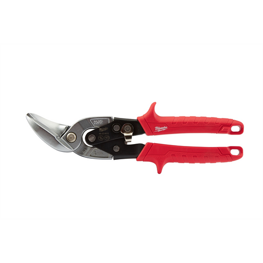 Milwaukee Tool LEFT CUTTING OFFSET AVIATION FORGED BLADE SNIPS; UP-TO 22-GAUGE