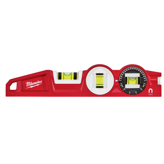 Milwaukee Tool 10"" Die cast Torpedo Level with 360 Degree Locking Vial