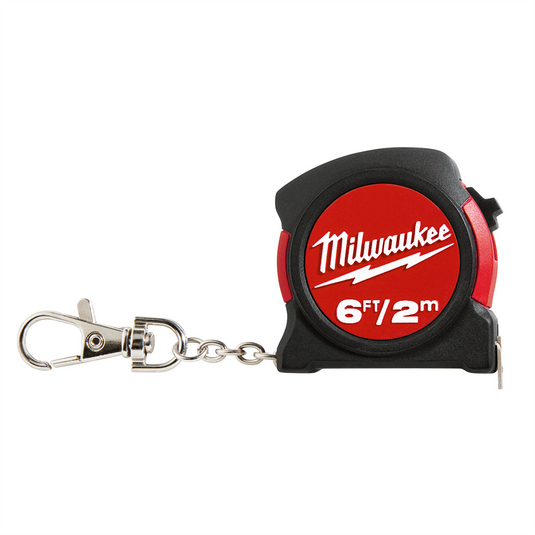 Milwaukee Tool 6ft / 2m Keychain Tape Measure