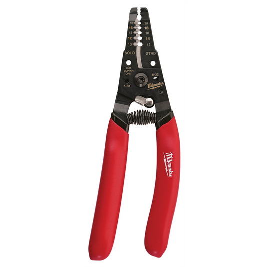 Milwaukee Tool 7-1/8"" Wire Stripper/Cutter for Solid & Stranded Wire
