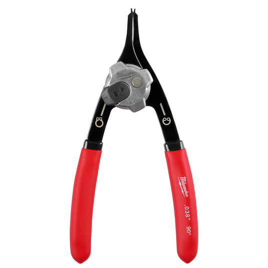 Milwaukee Tool .038"" Convertible Snap Ring Pliers - 18 Degree